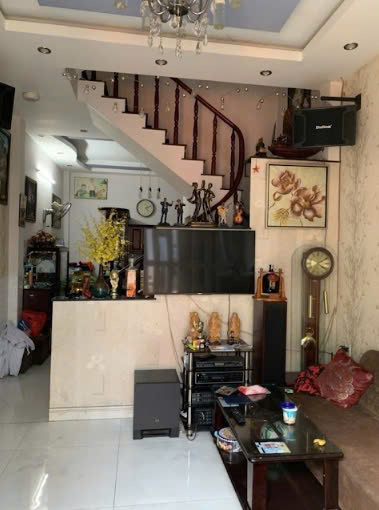 ???? HẺM XE TẢI RỘNG 6M – SÁT MẶT TIỀN ĐƯỜNG LÔ TƯ – GÒ XOÀI – NHÀ 3 TẦNG KIÊN CỐ –