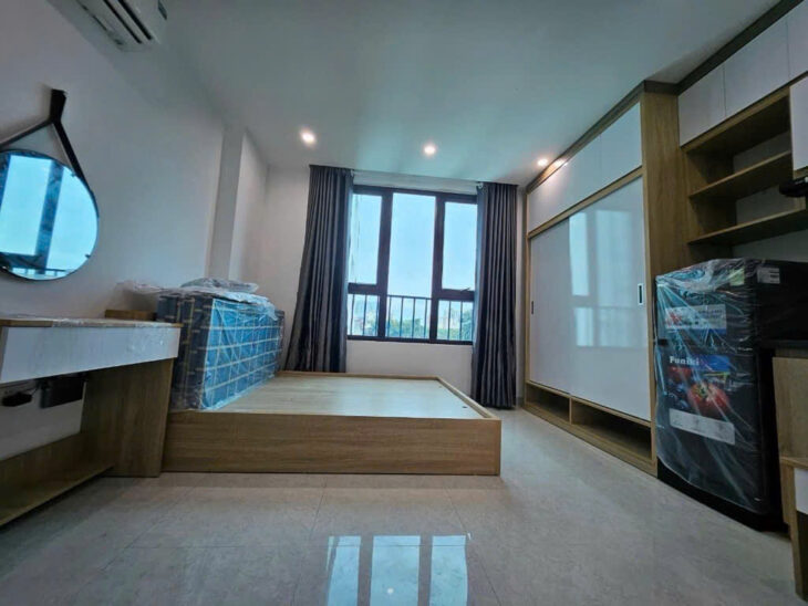 (Siêu phẩm) Tòa apartment xây mới 74m2 x 18P tại Trần Cung – Dòng tiền 1 tỷ/năm – tin thật 100%