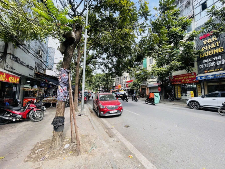 Bán đất mặt phố dương văn bé 120M lô góc hai bà tưng