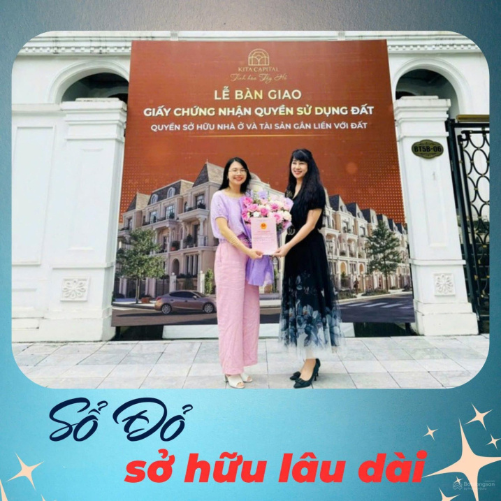Mở Bán Căn BT KiTa Ciputra Tây Hồ giá bán 63tỷ, chiết khấu 8,25%, HT vay vốn 70%