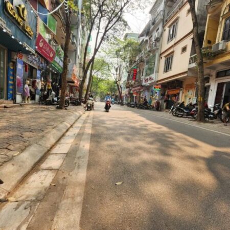 ⚜Mặt Phố VIP Nghĩa tân, Mặt Sau Ô Tô Tránh, 78M2 3T MT 5M, Xây Tòa Đỉnh Cao, Chỉ 36.5 Tỷ⚜️