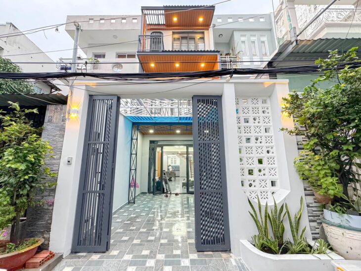 Nhà phố hẻm xe hơi Huỳnh Tấn Phát, 4×19.5m, 3 tầng, chỉ 8.5 tỷ