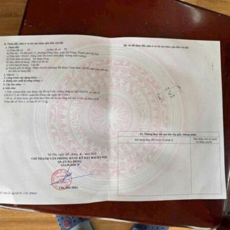 ĐẤT ĐẸP – GIÁ TỐT – Vị Trí Đắc Địa Tại Phường Đồng Mai, Quận Hà Đông, Thành phố Hà Nội