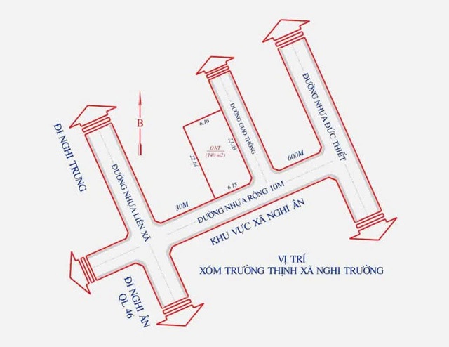 CẦN BÁN LÔ ĐẤT ĐẸP TẠI NGHI LỘC – NGHỆ AN