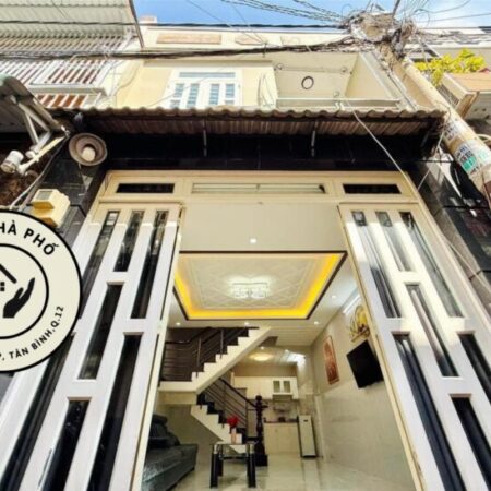 BÁN NHÀ 2 TẦNG, NGAY LÊ VĂN THỌ, HẺM 3M, P16 GÒ VẤP, GIÁ NHỈNH 4 TỶ