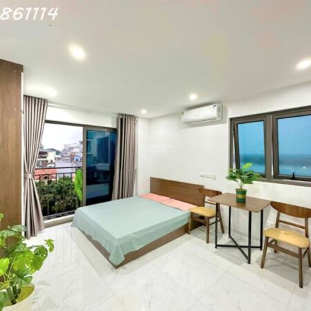 Tòa CCMN Lạc Long Quân An Dương Vương, 123m2 8T, 33P full nội thất dòng tiền 2tỷ/năm, 3 bước ra phố