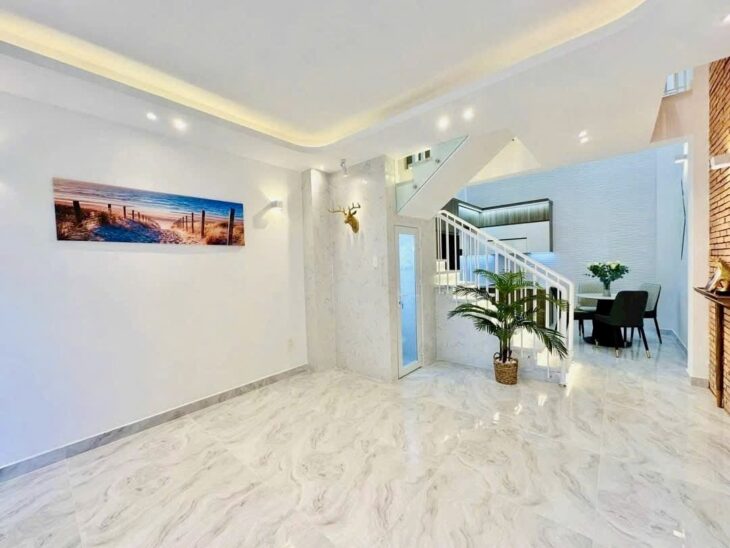 40M2, BÁN NHÀ 5 TẦNG LÊ VĂN THỌ, HẺM XE HƠI, P9 GÒ VẤP, 6.X TỶ
