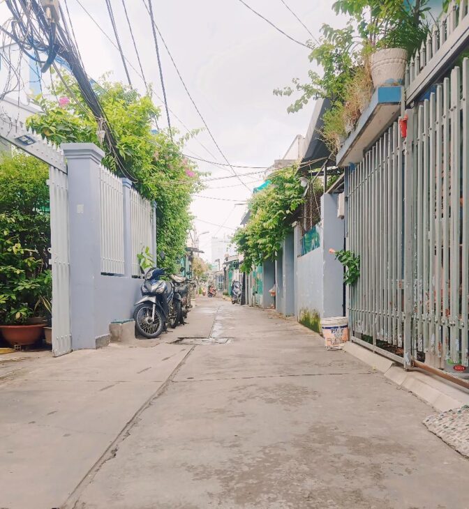 Mặt tiền hẻm 2683 Phạm Thế Hiển 4×9 chỉ 2 tỷ 85