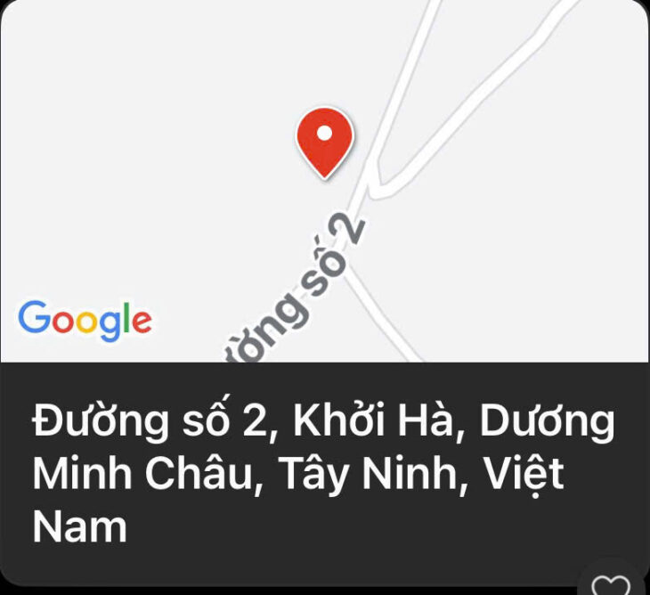 SỞ HỮU ĐẤT ĐẸP CHÍNH CHỦ – GIÁ Tốt – Vị Trí Tại : Đường số 2 – KHỞI HÀ – DƯƠNG MINH CHÂU – Tỉnh