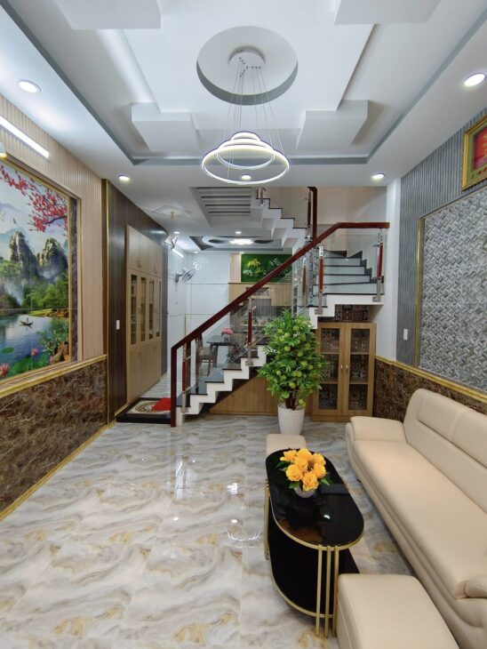 Bán nhà LÊ TRỰC, B THẠNH, 4m X 11m, 4 LẦU, 4.9 TỶ.