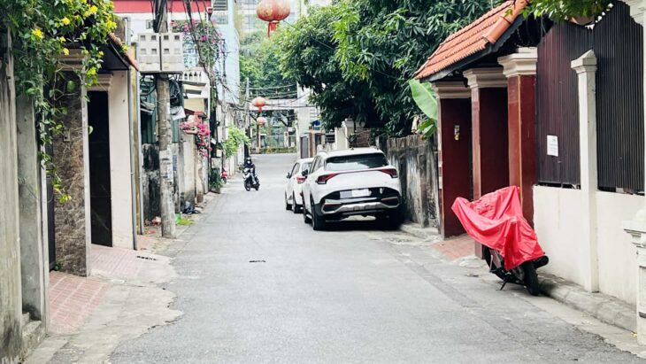 bán mảnh đất phố Trường Lâm, 185m, mặt tiền 5m, 2 mặt ngõ ôtô tránh, full thổ cư