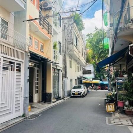 NHÀ MẶT PHỐ SIÊU VIP QUẬN 6 – 74M2 – 5 TẦNG – PHỐ Ô TÔ 2 CHIỀU