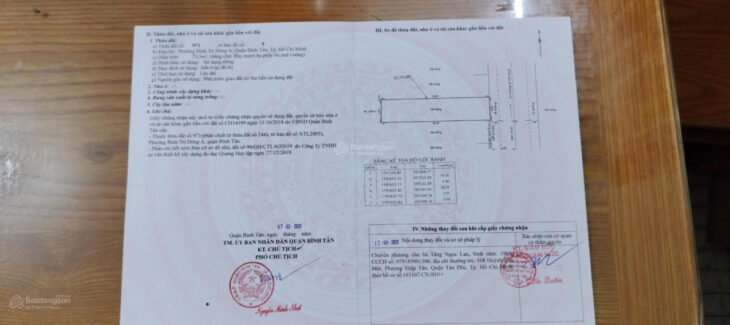 Bán nhà MT đường Vườn Thơm 2 lầu 500m2 giá 13 tỷ