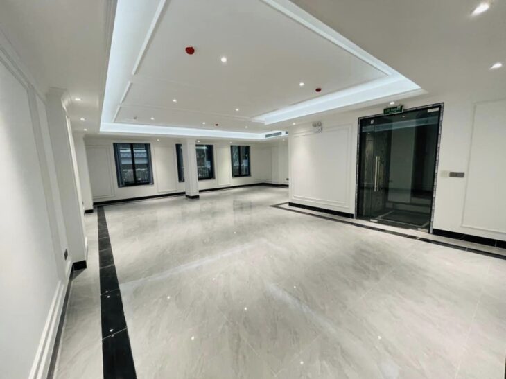 ⚜️ TÒA VĂN PHÒNG MẶT PHỐ TRẦN KIM XUYẾN, 142M2 6T MT 16M, LÔ GÓC, CHỈ 90 TỶ ⚜️