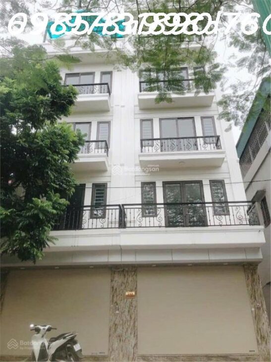 Bán gấp nhà mớ ngõ xe con – vỉa hè rộng – thang máy DT 45m2 x 6 tầng giá 8.9 Tỷ