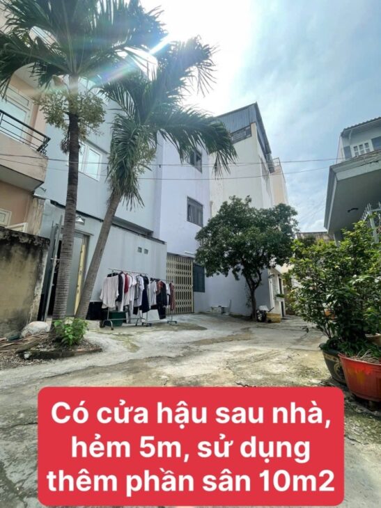 Giảm 300tr bán nhà HOÀNG HOA THÁM, BÌNH THẠNH, 3 tầng hẻm ô tô nhỉnh 7T.