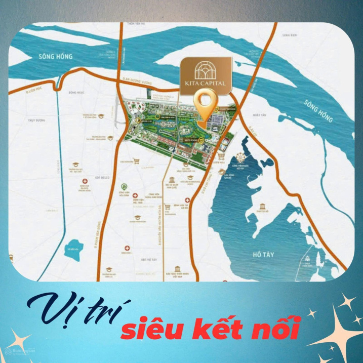 Mở Bán Căn BT KiTa Ciputra Tây Hồ giá bán 63tỷ, chiết khấu 8,25%, HT vay vốn 70%