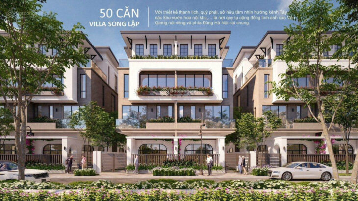 CĐT mở bán BT view sông – shop có hầm đẹp nhất phía Đông giá từ 90 – 145tr/m2. Hỗ trợ LS 0% 2 năm