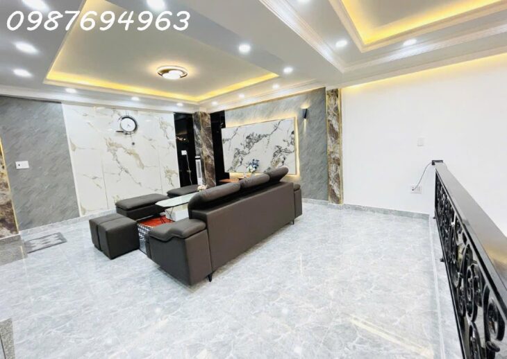 Q7 NGANG 6x10M NHÀ ĐẸP Ở ĐÓN TẾT 4 TẦNG 4PN GẦN SIÊU THỊ, CHỢ KHU AN NINH 6.xT