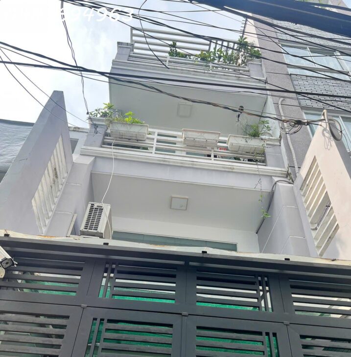 Q5 TRẦN BÌNH TRỌNG HẺM 1TRỤC THÔNG QUA NGUYỄN BIỂU 4 TẦNG BTCT 5PN KHU VỰC HIẾM CĂN BÁN 9.XT