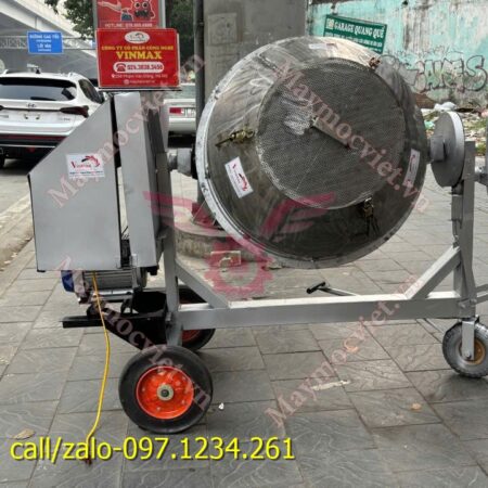 Máy trộn bê tông inox chạy điện BT380 giá rẻ Máy trộn bê tông inox chạy điện BT380 giá rẻ