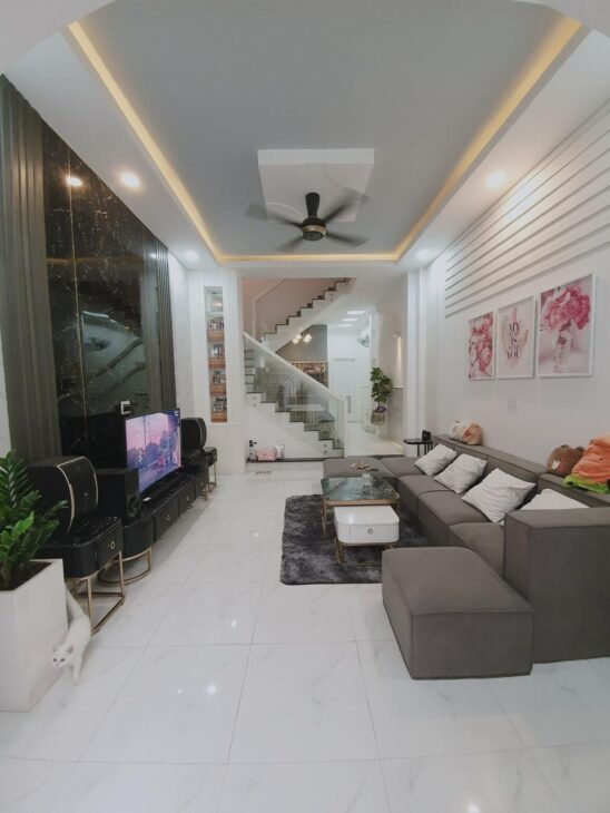 [Định cư nước ngoài ]- hẻm xe hơi – 64m2 – 2 tầng 2PN – Lê Đức Thọ – chỉ nhỉnh 5tỷ25 TL
