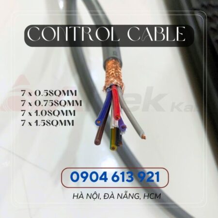 Cáp tín hiệu điều khiển 7×0.75SSQMM Altek KABEL