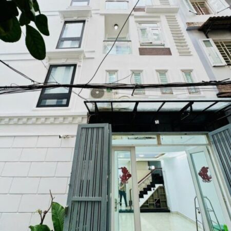 Nhà 6 phòng ngủ Hẻm ô tô NƠ TRANG LONG – BÌNH THẠNH – 5 tầng.