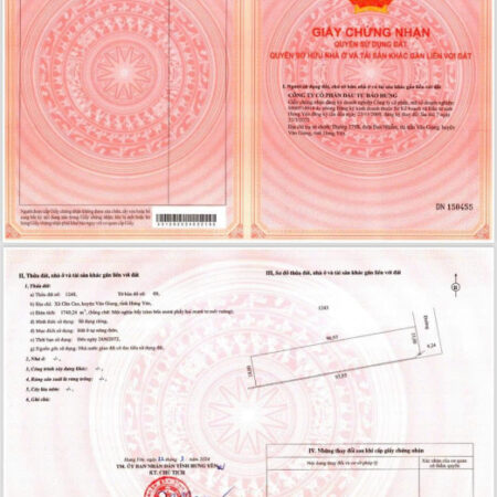 Không mua tiếc lắm AC! Dự án BT duy nhất đối diện TT hành chính tối cao và quyền lực nhất Văn Giang