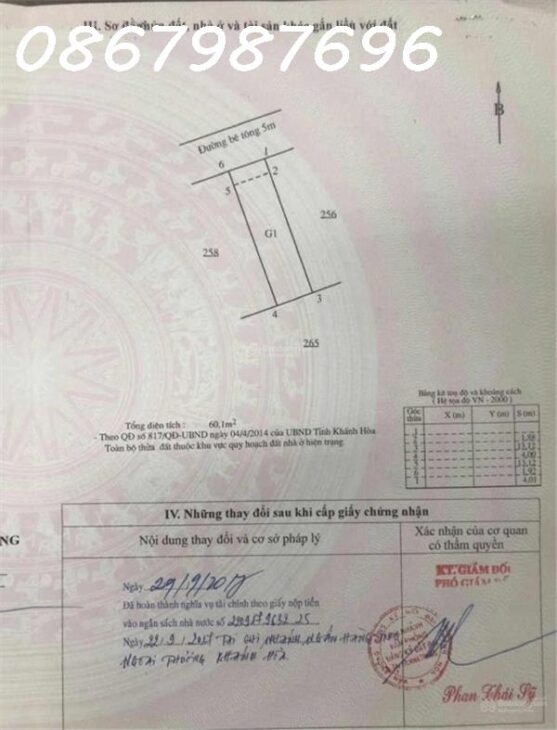 Bán nhà mới đường ôtô phường Phước Hải, Nha Trang – Giá 3,2 tỷ, 2 phòng ngủ, 60,1m²