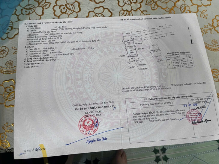 Bán nhà tại Lê Văn Khương, Quận 12 Nhà có vị trí thuận tiện, gần các tiện ích và giao thông dễ