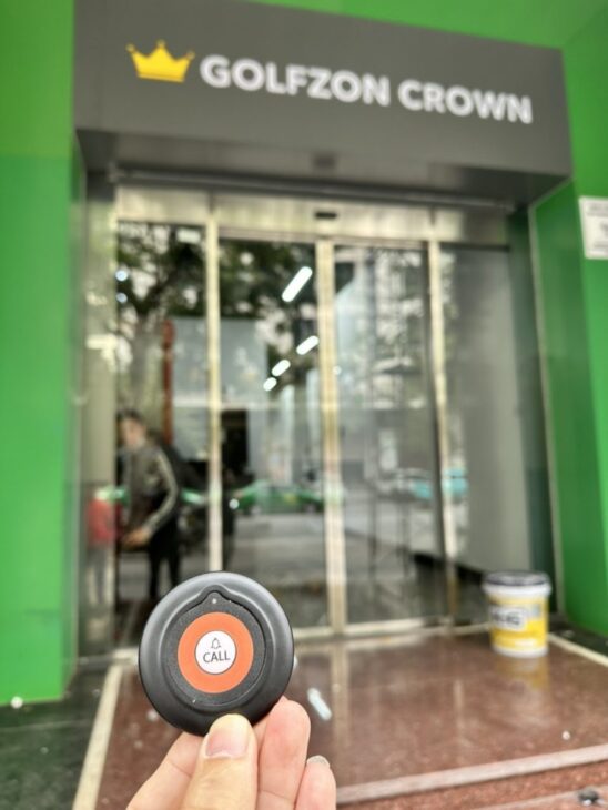 Lắp Đặt Chuông Gọi Phục Vụ tại Golfzone Crown