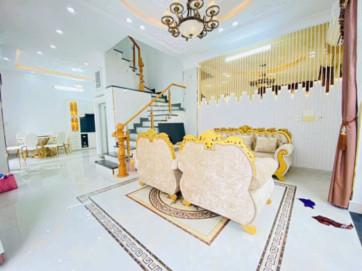 Cần bán biệt thự mini gần khu Amelie full thiết kế bên trong sang trọng giá tốt