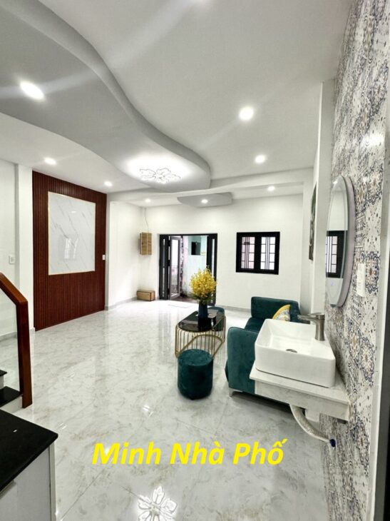 Bán Nhà HXT Nguyễn Văn Đậu, Rộng 4.5m, 2PN, Nhà Mới Ở Ngay Nhỉnh 4 Tỉ