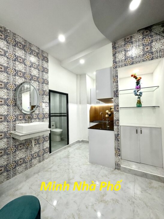Bán Nhà HXT Nguyễn Văn Đậu, Rộng 4.5m, 2PN, Nhà Mới Ở Ngay Nhỉnh 4 Tỉ
