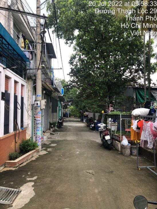 Bán 76m2 đất thổ cư cạnh bên chợ Đường,Phường Thạnh Xuân ,Quận 12.