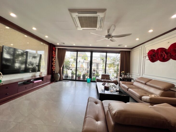 Liền kề Lâm Hạ-Hồng Tiến, 115m x 8tầng, mặt tiền 6m, vỉa hè, ôtô dừng đỗ, kinh doanh ngày đêm