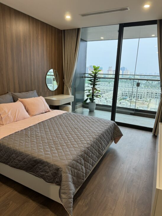 CHO THUÊ CĂN HỘ CC SUNSHINE GOLDEN RIVER – 141M2 – 3 NGỦ – BAN CÔNG VIEW BIỆT THỰ CÔNG VIÊN 65HA –