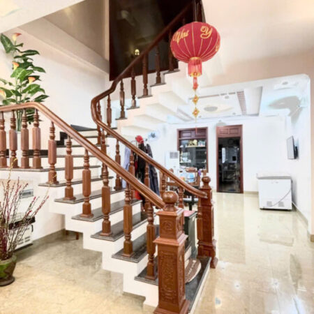 Nhà mặt đường tuyến 3 Trại Lẻ, 90m 4 tầng, đường 15m, Giá 8.9 tỉ, gần Hoàng Huy