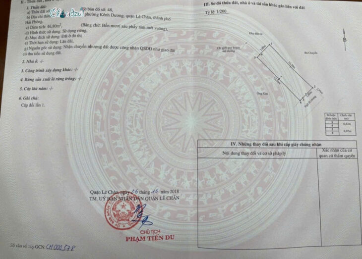 Nhà Hào Khê – Quán Nam, 47m 3 tầng sân riêng trước – Giá 2.68 tỉ – Hướng Đông Nam