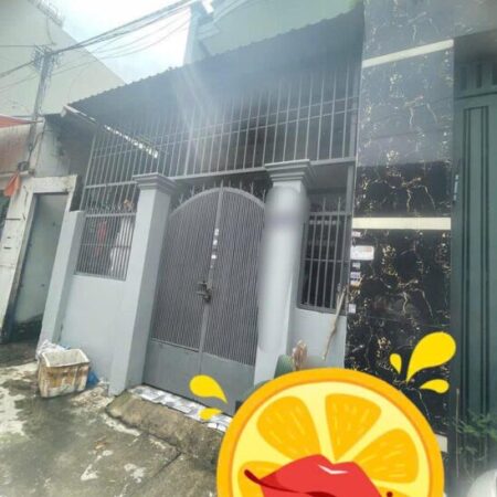 Nhà 1,5 tầng đường ĐHT06, phường THT, Q12, dt 52m2 (3,7mx13m) Hẻm ôtô. Giá 3,75Tỷ