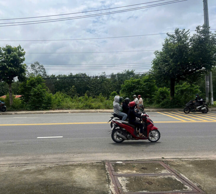 Bán đất mặt tiền đường Cách Mạng Tháng 8, Kp4B thị trấn Dầu Tiếng – Bình Dương.