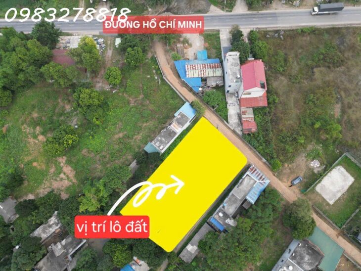 Đất nền thị trấn Ba Hàng Đồi, Lạc Thủy. Cách đường mòn 30m, cách An Phú 1km