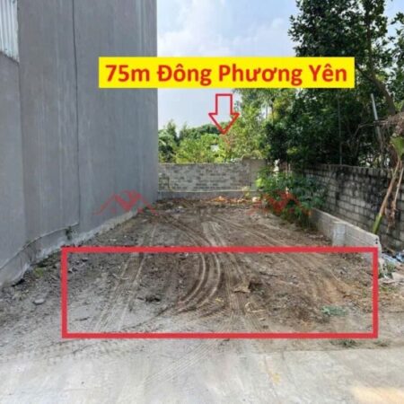 GIÁ 2 TỶ ĐẤT TẠI ĐÔNG PHƯƠNG YÊN-CHƯƠNG MỸ D/T:75M GIÁ 2 TỶ ĐẤT TẠI ĐÔNG PHƯƠNG YÊN-CHƯƠNG MỸ D/T:75M
