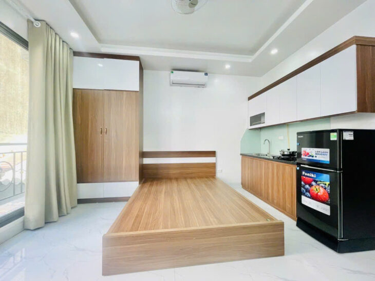 Bán căn hộ dịch vụ 6 tầng thang máy 9 phòng full nội thất, 60m², Kim Ngưu – 12.9 tỷ