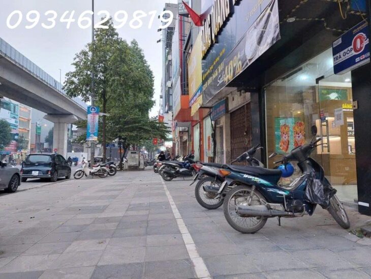 BÁN SIÊU PHẨM MẶT PHỐ KINH DOANH QUANG TRUNG, HÀ ĐÔNG Vỉa hè rộng 10M – Diện tích 139m², mt 5m –