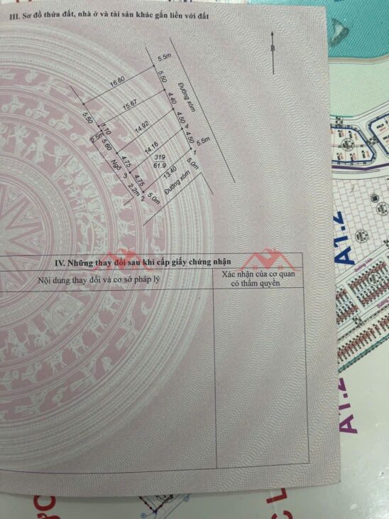SIÊU PHẨM GIÁ 2,280 TỶ ĐẤT TẠI TỐT ĐỘNG-CHƯƠNG MỸ D/T:61,9M