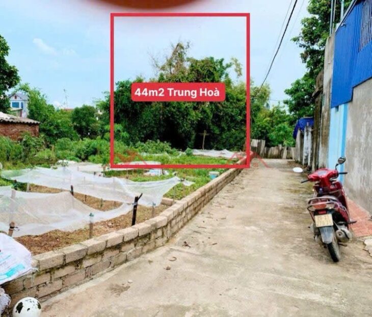 SIÊU PHẨM GIÁ CHỈ 800 TRIỆU ĐẤT TẠI TRUNG HÒA-CHƯƠNG MỸ D/T:44M