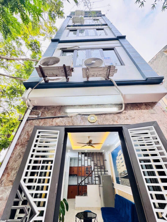 Bán nhà 32m², 5 tầng, full nội thất, Nguyễn Khoái, Vĩnh Hưng, 4.5 tỷ
