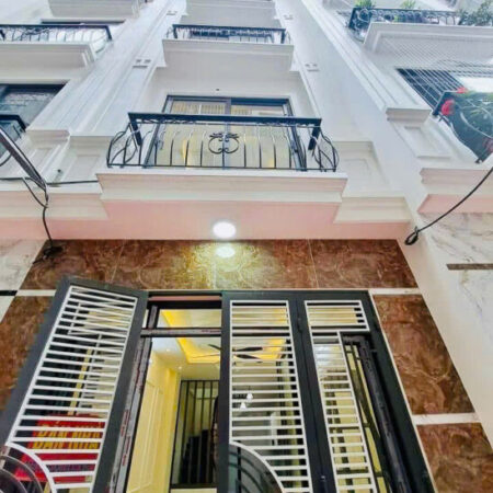 Nam Dư, Lĩnh Nam nhà mới 6 tầng thang máy ô tô đỗ cửa 7.95 tỷ sổ đỏ